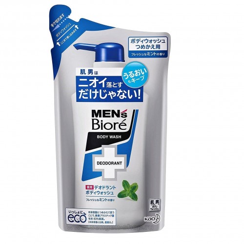 Гель для душа с антибактериальным эффектом Kao Men's Biore, 380 мл