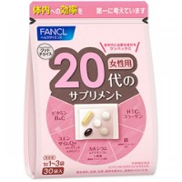 Fancl 20 - витамины для женщин 20-30 лет на 30 дней