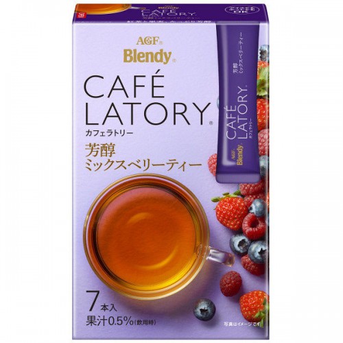 Чай AGF CAFE LATORY Ягодный микс, 7 стиков