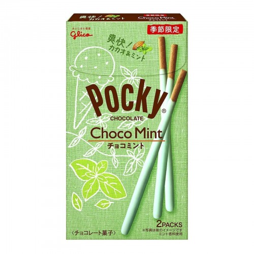 Соломка Pocky в шоколаде с мятой, 66 г