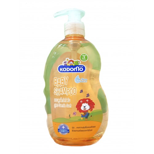 LION Kodomo Шампунь детский Gentle с экстрактом ромашки с дозатором 400 мл