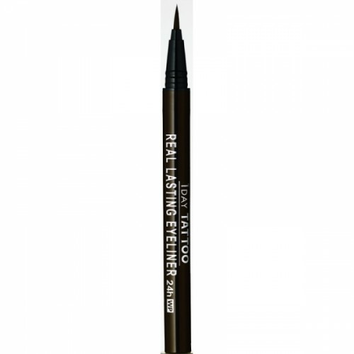 REAL STRONG EYELINER 24h WP Водостойкая жидкая подводка для глаз 24 часа, черно-коричневый REAL STRONG EYELINER 24h WP Водостойкая жидкая подводка для глаз 24 часа, черно-коричневый