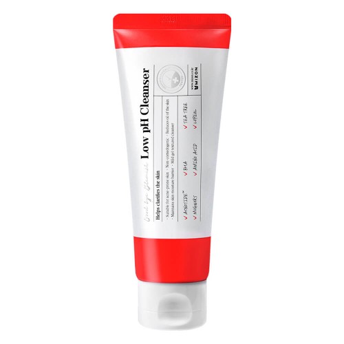 Mizon Good Bye Blemish Low pH Cleanser Очищающая пенка для проблемной кожи лица, 100 мл