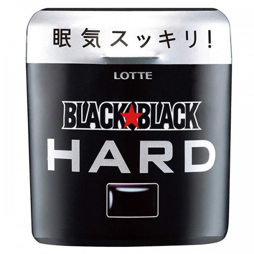 Жевательная резинка Black Black Gum small Bottle Бодрящая свежесть, 51 г