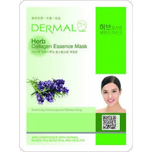 Косметическая маска DERMAL с экстрактом коллагена и лечебными травами 'Целебные травы' 23 г