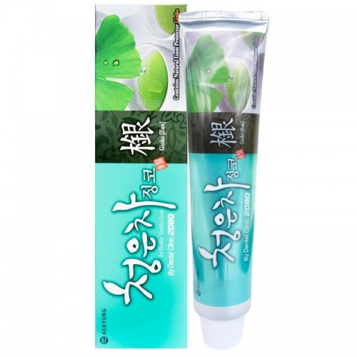Зубная паста Kerasys Восточный чай с гинкго, 130 гр