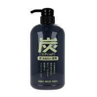 Junlove "Charcoal conditioner" Кондиционер для волос с древесным углём, 600 мл.