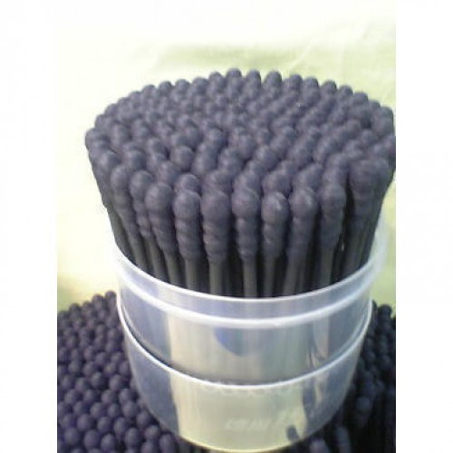 Gel Corporation' 'Black Spiral' Ватные палочки косметологические (чёрные), 150 шт Gel Corporation' 'Black Spiral' Ватные палочки косметологические (чёрные), 150 шт