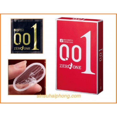 Okamoto Zero One, 0.01 мм, 3 шт. Okamoto Zero One, 0.01 мм, 3 шт.