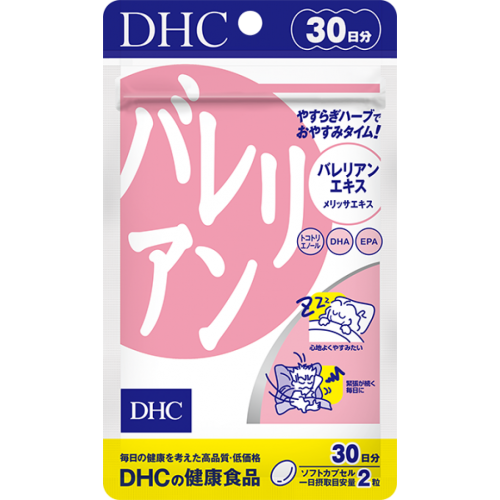 Комплекс для снижения стресса DHC  Валерьянка, 60 капсул на 30 дней