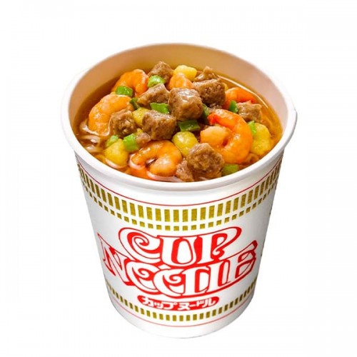 Лапша быстрого приготовления со вкусом креветок и соевым соусом Nissin, Япония, 57 г Лапша быстрого приготовления со вкусом креветок и соевым соусом Nissin, Япония, 57 г