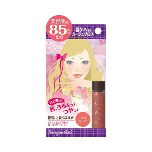 Увлажняющий блеск для губ 'сияние + уход' розово-бежевый, 4,5 г