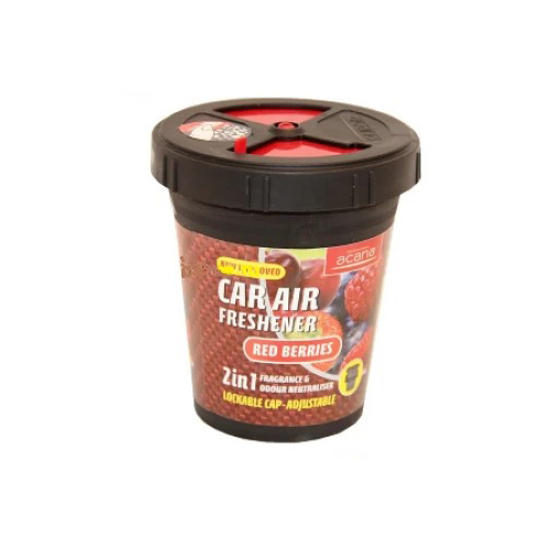 Gel Redberry Air Freshener For Car Гелевый освежитель воздуха для автомобилей, Лесные ягоды, 130 г