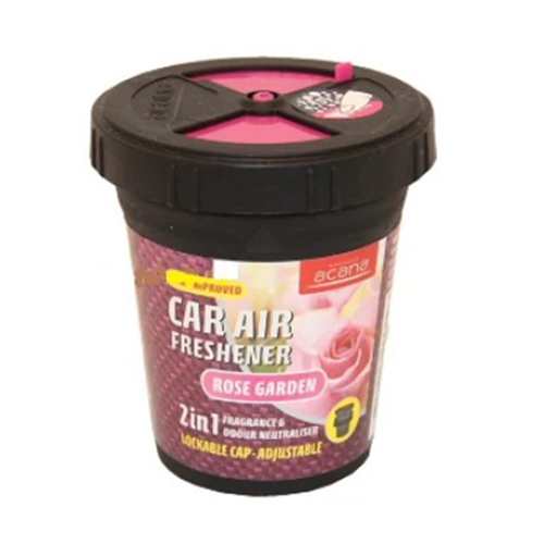 Gel Rose Air Freshener For Car Гелевый освежитель воздуха для автомобилей, Роза, 130г