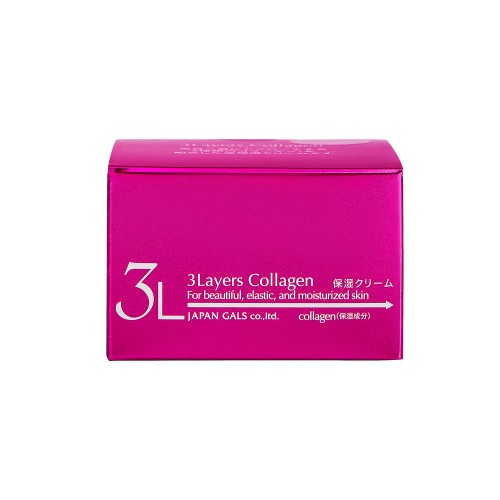 JAPAN GALS крем для лица 3 слоя коллагена, увлажняющий, 60 гр JAPAN GALS крем для лица 3 слоя коллагена, увлажняющий, 60 гр
