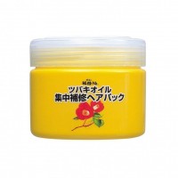 Camellia Oil Concentrated Hair Pack / Интенсивно восстанавливающая маска для повреждённых волос с маслом камелии японской 300г