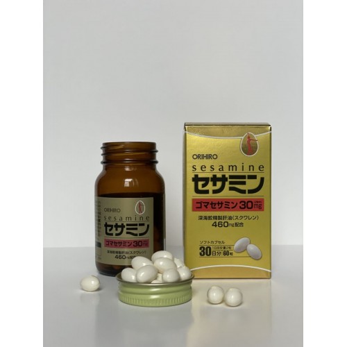 Сесамин ОРИХИРО (60 капсул) Сесамин ОРИХИРО (60 капсул)