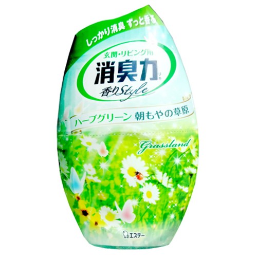 ST Shoushuuriki Жидкий дезодорант-ароматизатор для комнат c ароматом азиатских трав, 400 мл