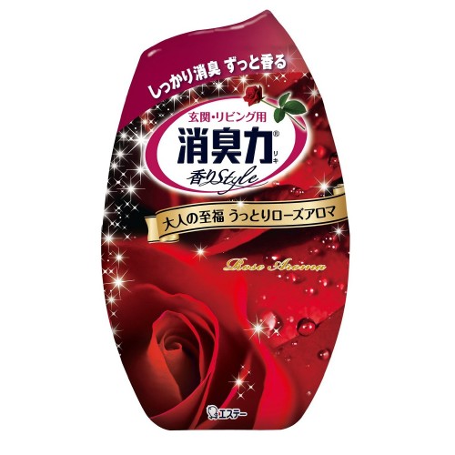 ST Shoushuuriki Жидкий дезодорант-ароматизатор для комнат c ароматом роз, 400 мл
