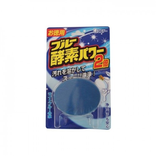 Таблетка для бачка унитаза ST с легким ароматом окрашивающая воду в голубой цвет, 120 г