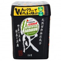 Поглотитель запаха бамбуковый уголь и зеленый чай NAGARA, 320 г