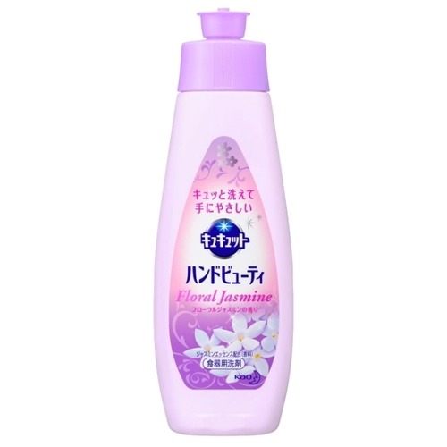 Средство для мытья посуды, овощей и фруктов CuCute с ароматом жасмина, оберегающее кожу рук, 240 мл