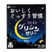 Fine Japan Глицин с L-теанином, желе со вкусом винограда в стиках Fine Japan Глицин с L-теанином, желе со вкусом винограда в стиках