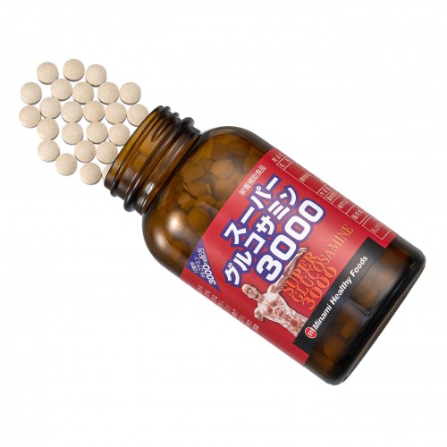 Minami Healthy Foods Супер Глюкозамин с Хондроитином 3000, 360 таблеток Minami Healthy Foods Супер Глюкозамин с Хондроитином 3000, 360 таблеток