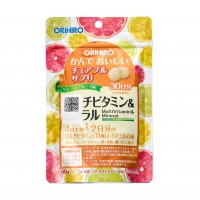 Orihiro мультивитамины и минералы со вкусом тропических фруктов