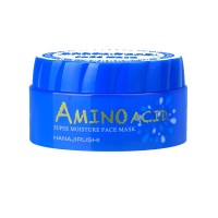 Несмываемая интенсивная увлажняющая маска для лица HANAJIRUSHI AMINO ACID Super Moisture Face Mask с аминокислотами 80 гр.