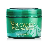 Маска для лица с глиной HANAJIRUSHI VOLCANIC PACKING MUD Face Pack 195 гр.