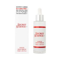 Увлажняющая освежающая цвет лица сыворотка KORJAPAN SECRET SCIENCE WHITE DEEP SERUM с экзосомами, глутатионом, PDRN, NMN, 55 мл