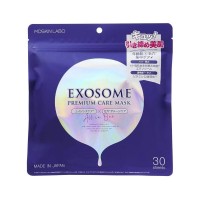 Маска для лица MDSKIN LABO Exosome Premium Care Mask с экзосомами, стволовыми клетками, витамином С, астаксантином, церамидом, гиалуроновой кислотой, коллагеном и 11 растительными экстрактами (30 шт.)