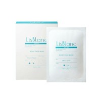 Увлажняющая маска для лица AXXZIA Lis Blanc Moist Face Mask для чувствительной и проблемной кожи, 7 шт.