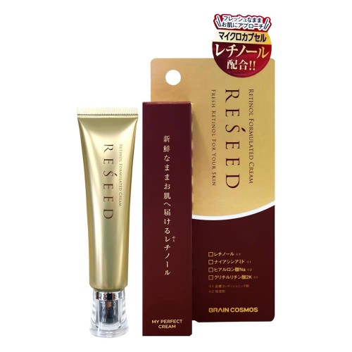 Интенсивный увлажняющий крем BRAIN COSMOS Reseed Retinol Formulated Cream для проблемных участков с ретинолом и ниацинамидом, 25 мл. Интенсивный увлажняющий крем BRAIN COSMOS Reseed Retinol Formulated Cream для проблемных участков с ретинолом и ниацинамидом, 25 мл.