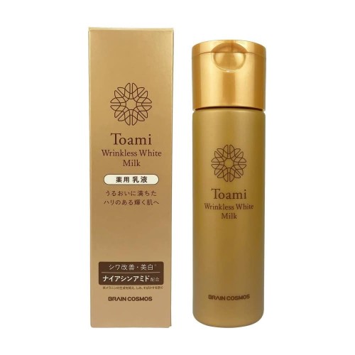 Интенсивное увлажняющее молочко BRAIN COSMOS Toami Wrinkless White Milk с ниацинамидом, коллагеном, 3 видами гиалуроновой кислоты, 120 мл. Интенсивное увлажняющее молочко BRAIN COSMOS Toami Wrinkless White Milk с ниацинамидом, коллагеном, 3 видами гиалуроновой кислоты, 120 мл.
