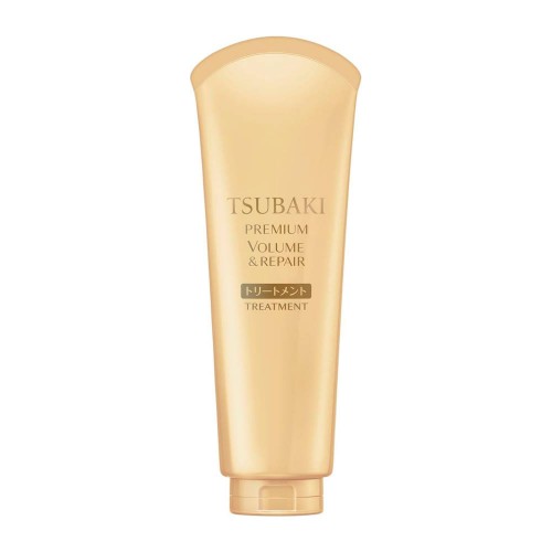 Shiseido Tsubaki Premium Volume Маска с маслом камелии для восстановления и объема волос