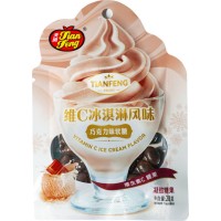 Жевательные конфеты в глазури со вкусом шоколадного мороженого Jian Fend, 28 г