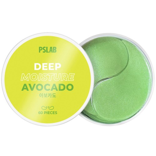 Патчи для глаз с экстрактом авокадо PSLAB, 60 шт