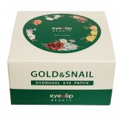 Патчи для глаз Eyenlip с золотом и экстрактом улитки, 60 шт Патчи для глаз Eyenlip с золотом и экстрактом улитки, 60 шт
