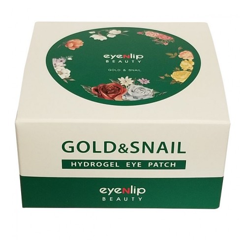 Патчи для глаз Eyenlip с золотом и экстрактом улитки, 60 шт Патчи для глаз Eyenlip с золотом и экстрактом улитки, 60 шт