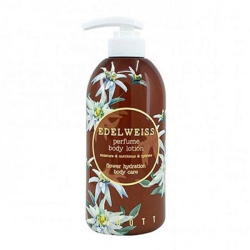 Парфюмированный лосьон для тела Эдельвейс Jigott Edelweiss Perfume Body Lotion, 500 мл