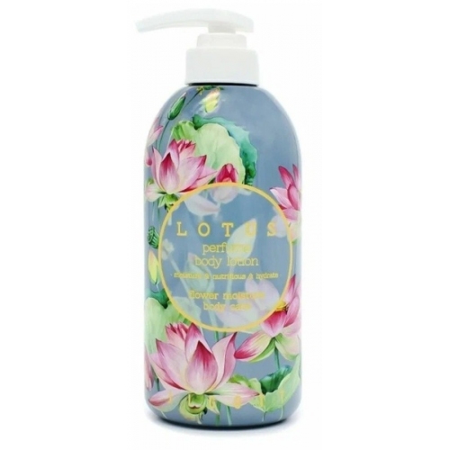 Парфюмированный лосьон для тела Лотос Jigott Lotus Perfume Body Lotion, 500 мл