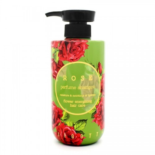 Парфюмированный шампунь для волос Роза Jigott Rose Perfume Treatment, 500 мл