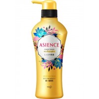 Кондиционер для волос с медом и протеином жемчуга KAO Asience, цветочный аромат, 450 мл