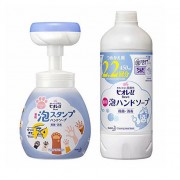 Антибактериальное мыло-пенка для рук KAO Biore U с ароматом свежести, помпа 250 мл + запасной блок 450 мл Антибактериальное мыло-пенка для рук KAO Biore U с ароматом свежести, помпа 250 мл + запасной блок 450 мл