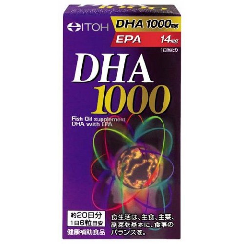 Itoh Высоконцентированная Омега 3 DHA 1000, на 20 дней Itoh Высоконцентированная Омега 3 DHA 1000, на 20 дней