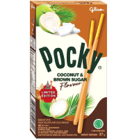Бисквитные палочки Glico Pocky Кокос и тростниковый сахар, 37 г