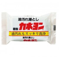 Хозяйственное мыло Kaneyo для удаления масляных пятен с одежды, аромат мяты, 110 г