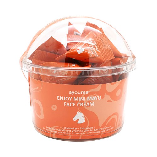 АЮМ MINI Крем для лица Ayoume Enjoy Mini Mayu Face Cream НАБОР (3гр)